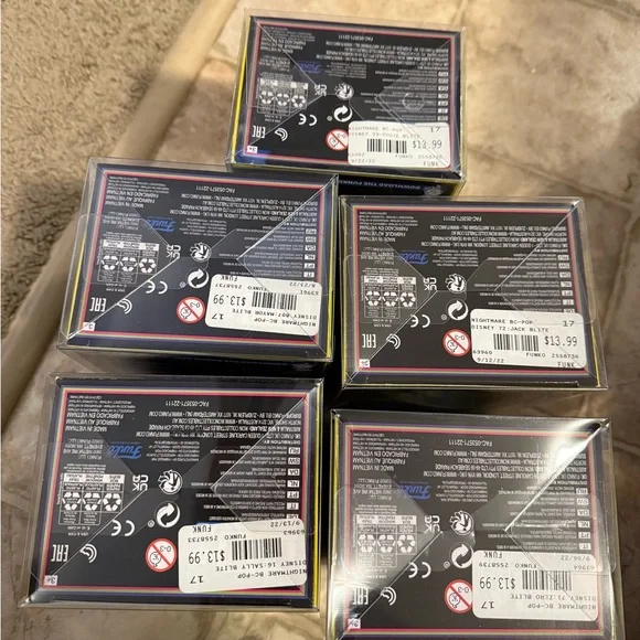 Funko Disney Nightmare Before Christmas Blacklight Lot - Picture 6 of 6